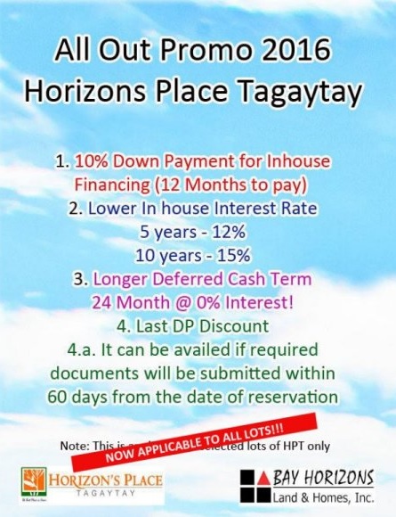 All Out Promo 2016 Property Discounts and Freebies This Christmas