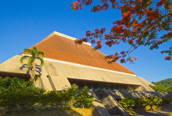 Exterior view of the National Arts Center in Laguna