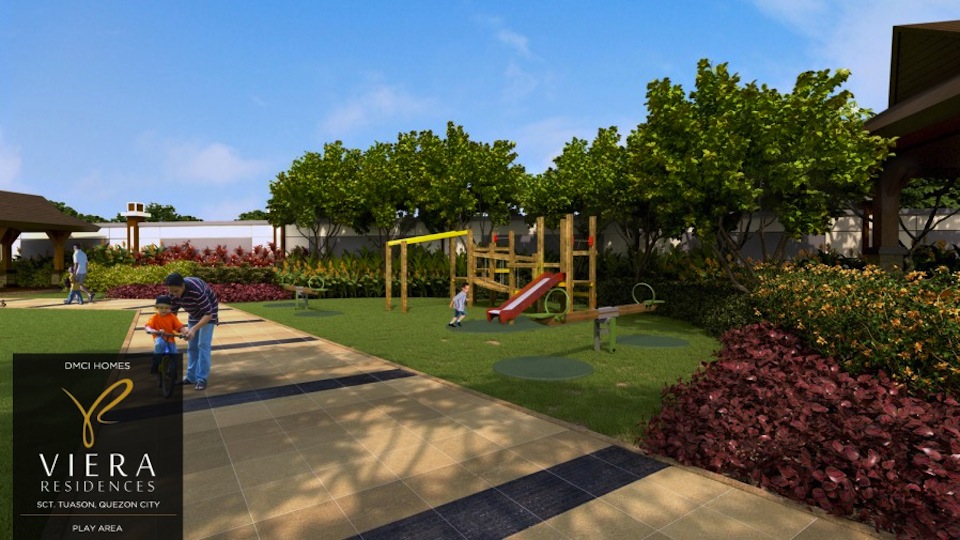 Viera Residences’ play area (artist impression). Image courtesy of DMCI Homes