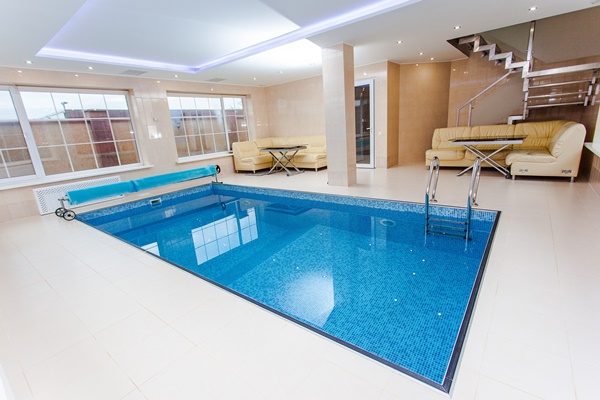 Beautiful indoor swimming pool